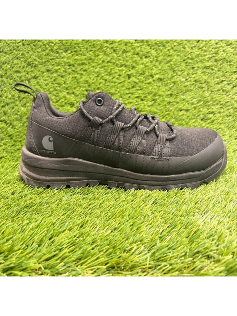 Carhartt Gilmore Ripstop Low Mens Size 8 Triple Black Nano Toe Safety Work Shoes